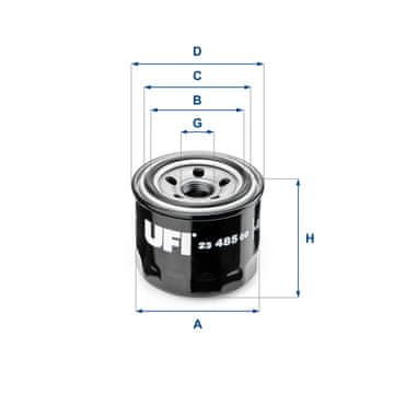 UFI 23.485.00 OLJNI FILTER