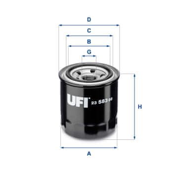UFI 23.583.00 OLJNI FILTER