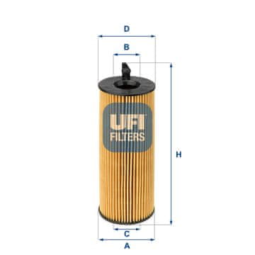 UFI 25.084.00 OLJNI FILTER