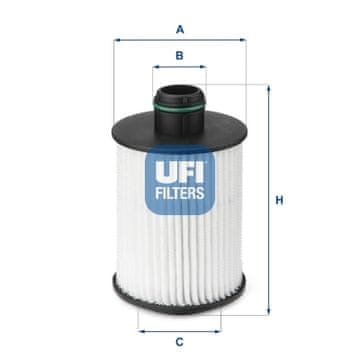 UFI 25.093.00 OLJNI FILTER