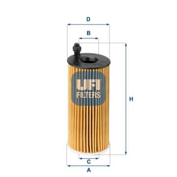 UFI 25.142.00 OLJNI FILTER
