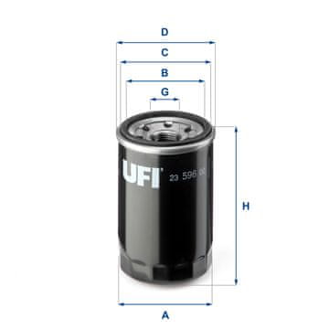 UFI 23.596.00 OLJNI FILTER