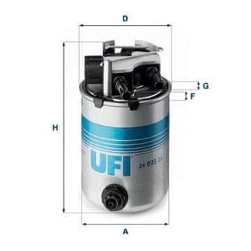 UFI 24.095.01 FILTER GORIVA
