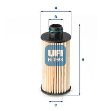 UFI 25.160.00 OLJNI FILTER