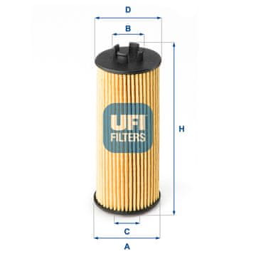UFI 25.185.00 OLJNI FILTER