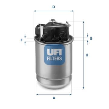 UFI 55.517.00 FILTER GORIVA