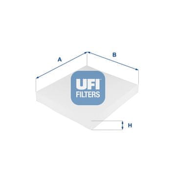 UFI FILTER KABINE - SKODA ROOMSTER PRAKTIK (5J) [2007 - 03] [2015 - 05]