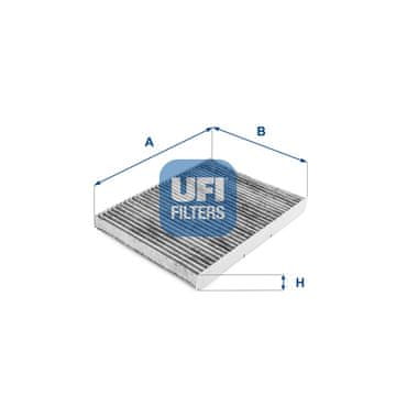UFI FILTER KABINE - AUDI S3 / TT / 05>