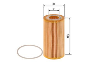 Bosch OLJNI FILTER FORD FOCUS C-MAX 03> 2.5 ST