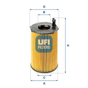 UFI OLJNI FILTER - AUDI A4 3.0TDI/ A5 3.0TDI/ A6 3.0TDI 15>