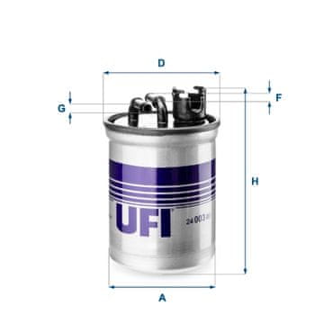 UFI FILTER GORIVA - SEAT ALHAMBRA 1.9TDI/VW SHARAN 1.9TDI/ 05>