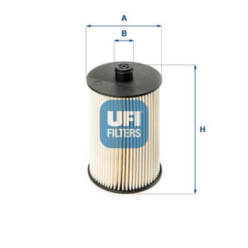 UFI FILTER GORIVA - VOLVO S60 2.4D/ V70 2.4D/ XC90 2.4D 05>
