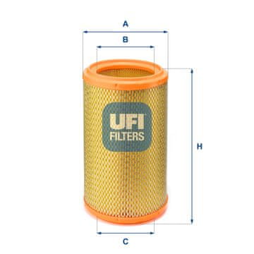 UFI ZRAČNI FILTER - ALFA 166 2.0 03>