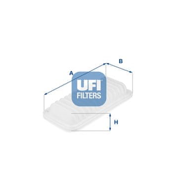 UFI ZRAČNI FILTER - TOYOTA YARIS 1.0/CITROEN C1 1.0/PEUGEOT 107 1.0 11>