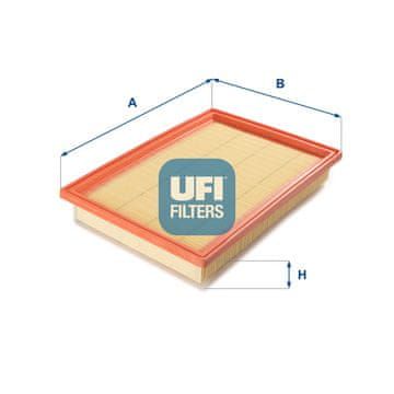 UFI ZRAČNI FILTER - FORD GALAXY 1.9TDI/VW SHARAN 1.9TDI/ 05>