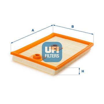 UFI ZRAČNI FILTER - AUDI A1 1.4/ A3 1.2/ Q3 1.4 14>