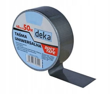 Deka UNIVERZALNI LEPILNI TRAK SREBRN 48MM*50M