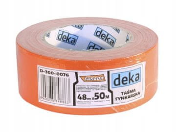 Deka ORANŽNI OMETNI TRAK ZA FASADO 38MM*20M