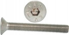Eneron Vijaki M3x10 imbus DIN 7991 PG A2 250 kosov.