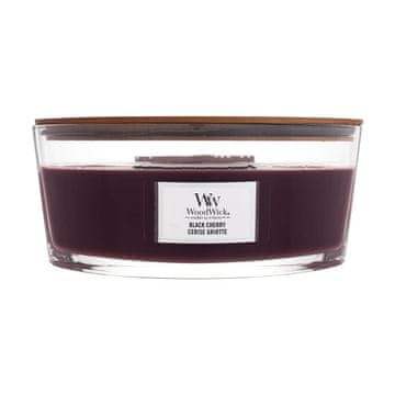 Woodwick Black Cherry dišeča svečka unisex