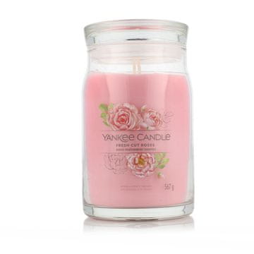 Yankee Candle Signature Fresh Cut Roses dišeča sveča unisex