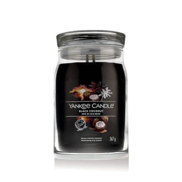 Yankee Candle Signature Black Coconut dišeča svečka unisex