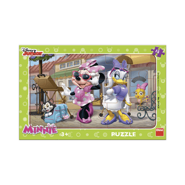 Dino Toys Puzzle Minnie na Montmartru 15 kosov namizna igra
