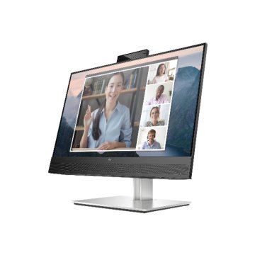 HP Monitor 60,5 cm (23,8) E24mv G4 1920x1080 IPS 5ms VGA HDMI DisplayPort 4xUSB3.2 Pivot Kamera Zvočniki 3H NTSC72%