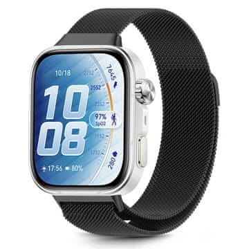 Tech-protect Tech-Protect MilaneseBand za Huawei Watch Fit 3 - črna