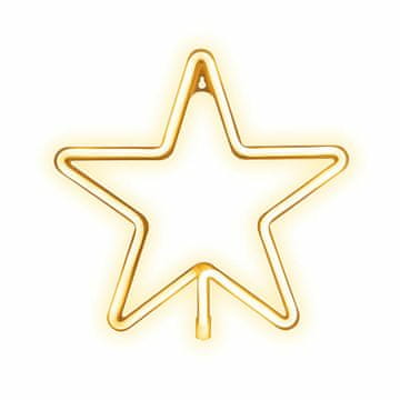 NEON TelForceOne NEON LED CHRISTMAS ZVEZDA - Topla bela