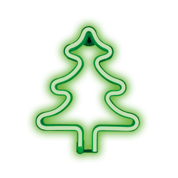 NEON TelForceOne NEON LED CHRISTMAS CHOINKA - Zelena