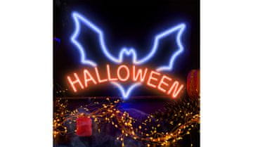 NEON TelForceOne NEON PLEXI LED HALLOWEEN - Modra/Rdeča