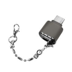 slomart LogiLink čitalnik kartic microSD USB-C, obesek