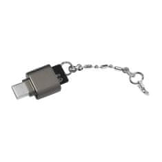 slomart LogiLink čitalnik kartic microSD USB-C, obesek