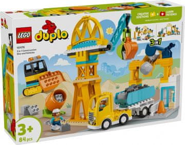 slomart LEGO DUPLO Kocke 10476 Gradbišče s vozili