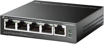 slomart TP-LINK SG105MPE Smart prekidač, 5xGE (4xPoE+)