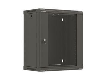 slomart Lanberg 12U viseča omrežna omara, 540x350mm, s steklenimi vrati