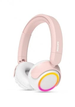 slomart Philips TAK4200PK/00 slušalke za otroke, brezžične, roza