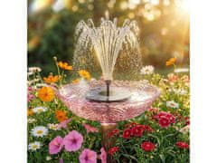 Cool Mango solarna vrtna fontana brez napeljave, z več načini pršenja, 16 cm - Solara