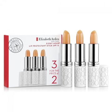 Elizabeth Arden Komplet balzamov za ustnice Eight Hour Cream Lip Protect Trio
