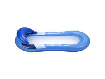 Cool Mango napihljiva vodna blazina za udobno lebdenje z oporo glave, mrežo in PVC-jem - Floaty