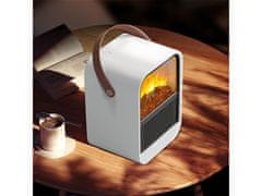 Cool Mango namizni električni grelec za takojšnje ogrevanje z videzom kamina, 1000 W - Heatfire
