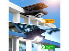 Cool Mango solarna svetilka s sponko in senzorjem gibanja, zunanja LED, 300 lumnov, IP65 - Sunclip