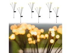 Cool Mango solarne LED vrtne svetilke brez kablov, topla bela svetloba, 6 kosov - Firefly