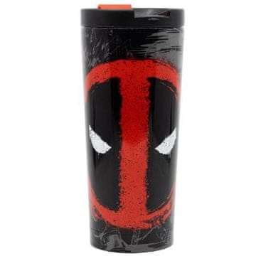 Northix Kozarec Deadpool iz nerjavečega jekla, prostornina 425 ml