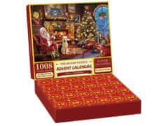 Cool Mango božični adventni koledar s sestavljanko, 1008 kosov, dnevno odštevanje - Puzzlex