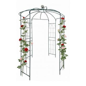Northix Kovinski paviljon Rose Arbor - samostoječi okvir kupole