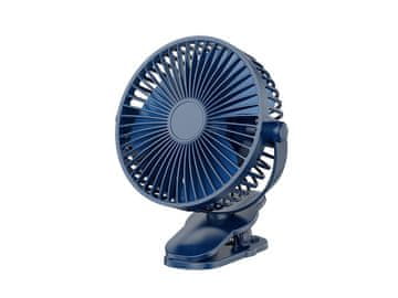 Cool Mango prenosni namizni mini ventilator s tihim delovanjem, 3 hitrostmi in polnilno baterijo - Minifan