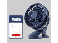 Cool Mango prenosni namizni mini ventilator s tihim delovanjem, 3 hitrostmi in polnilno baterijo - Minifan