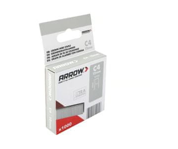 Arrow Arrow C4 12 mm (1000 kosov) – Ozke sponke za estetska lesarska dela
